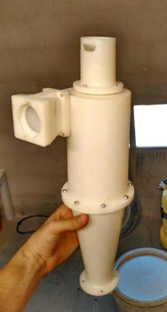 Cyclone Dust Collector By 3D Printer