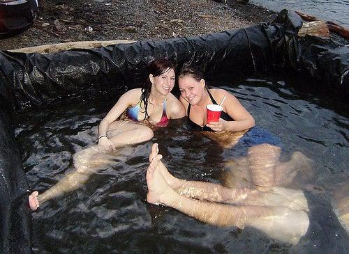 DIY Camping Hot Tub
