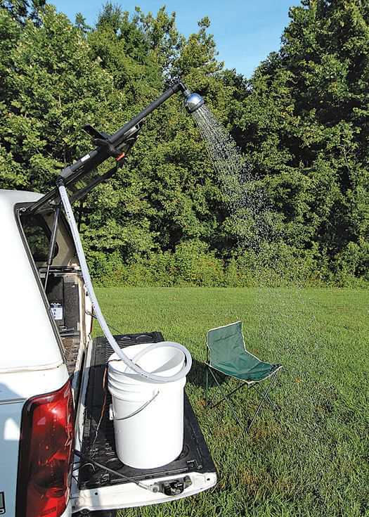 DIY Camping shower