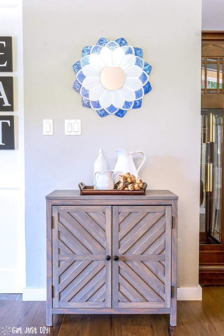 Chevron style Cabinet