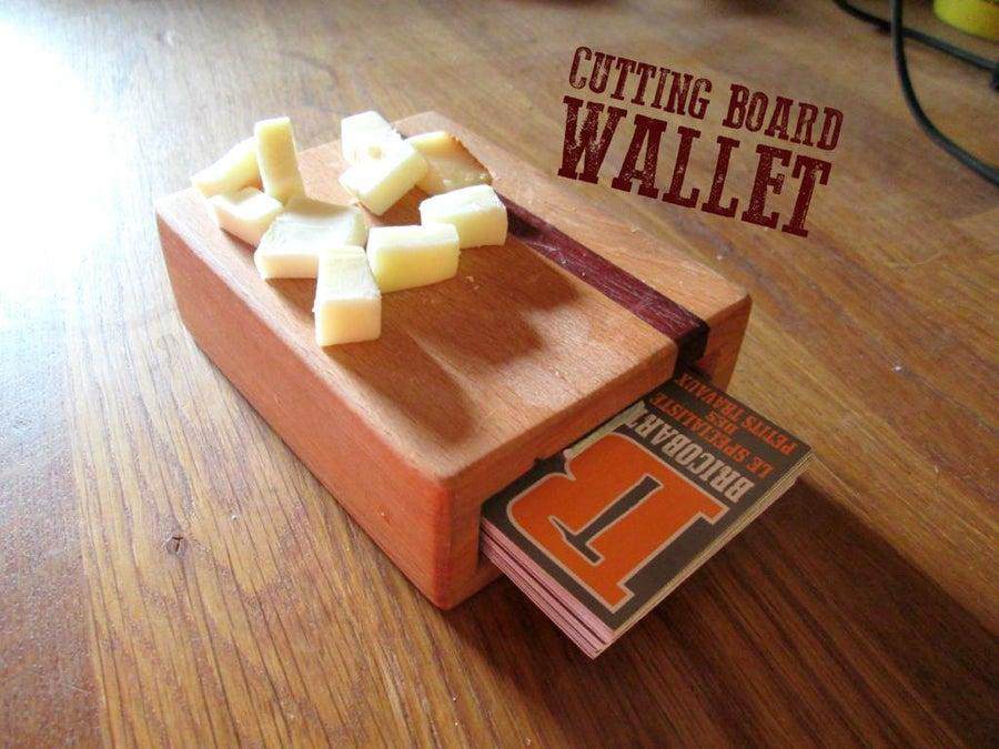 DIY Cutting Board Wallet