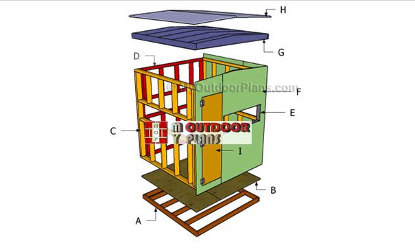 DIY Deer Blind Plans