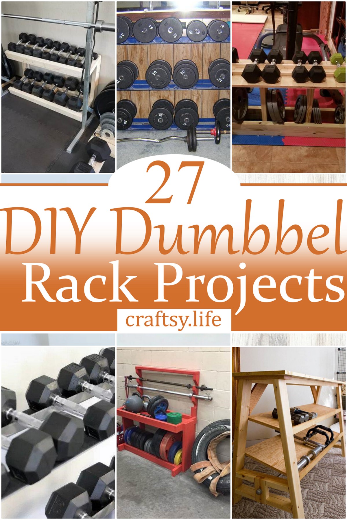 DIY Dumbbell Rack Projects And Ideas