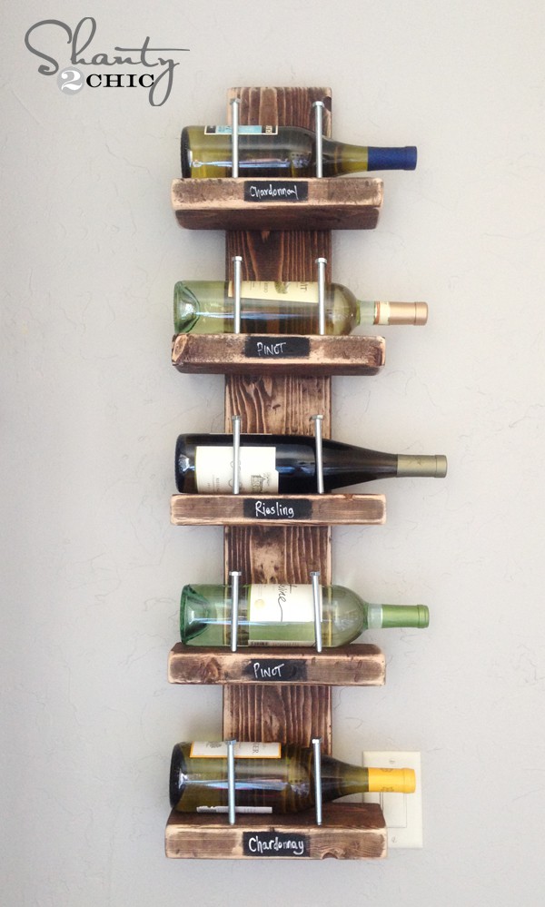 DIY Easy Wine Rack