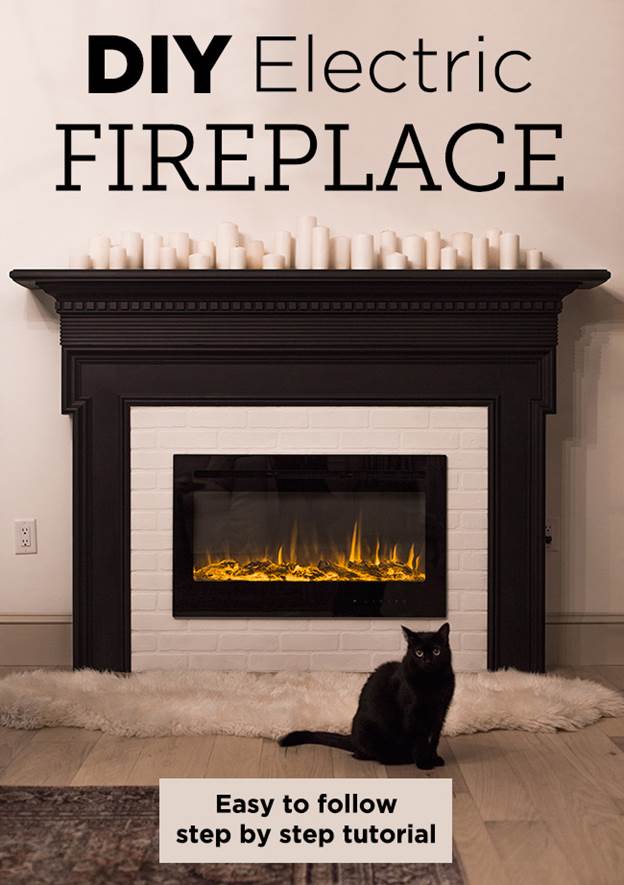 DIY Electric Fireplace