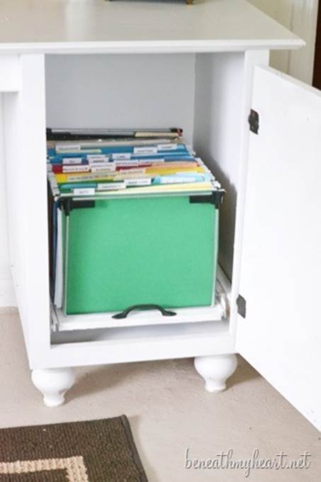 DIY File Cabinet For Office