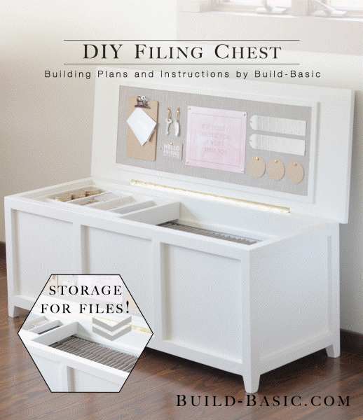 DIY Filing Chest