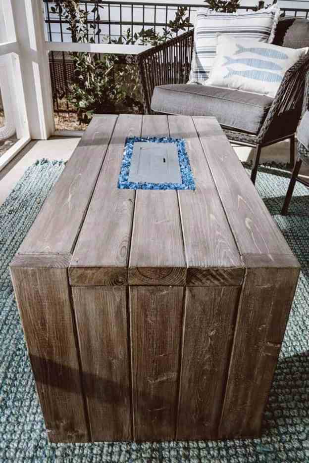 DIY Fire Pit Table For $120