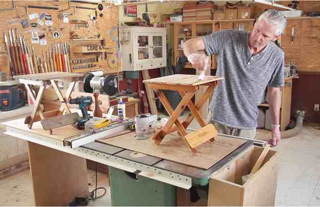 DIY Folding Table