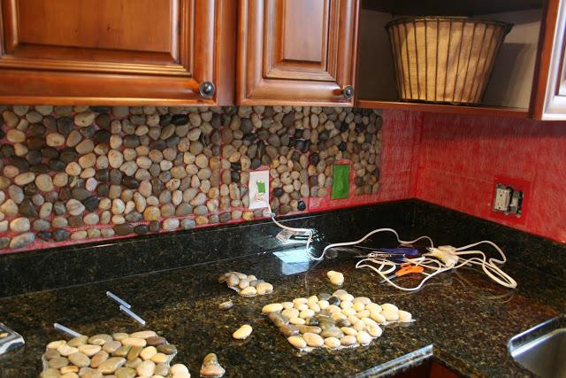 Garden Stone Backsplash