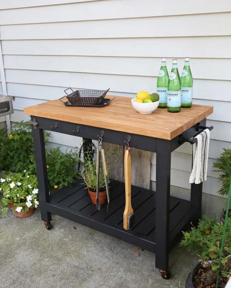 DIY Grill Cart