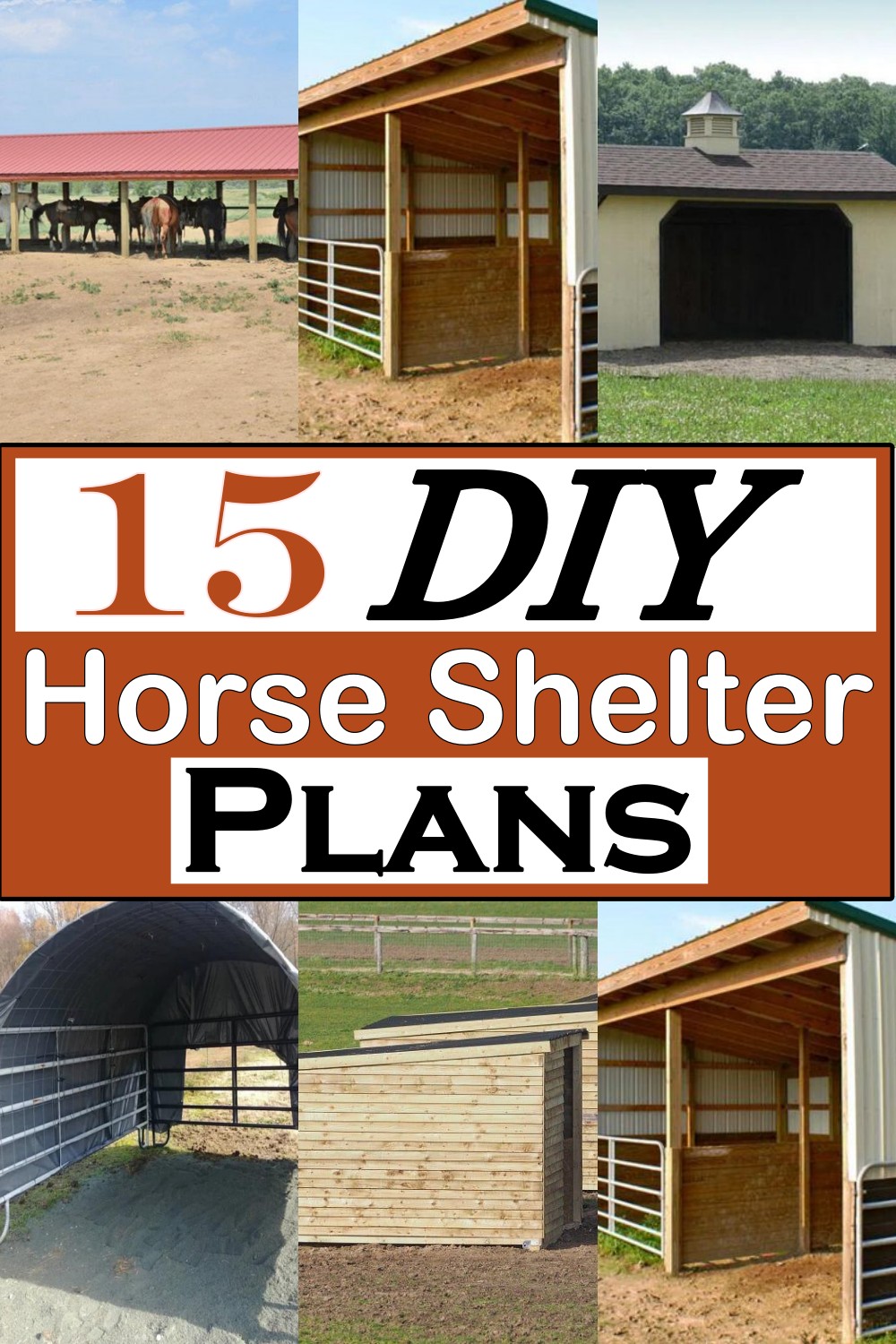 DIY Horse Shelter Plans 1