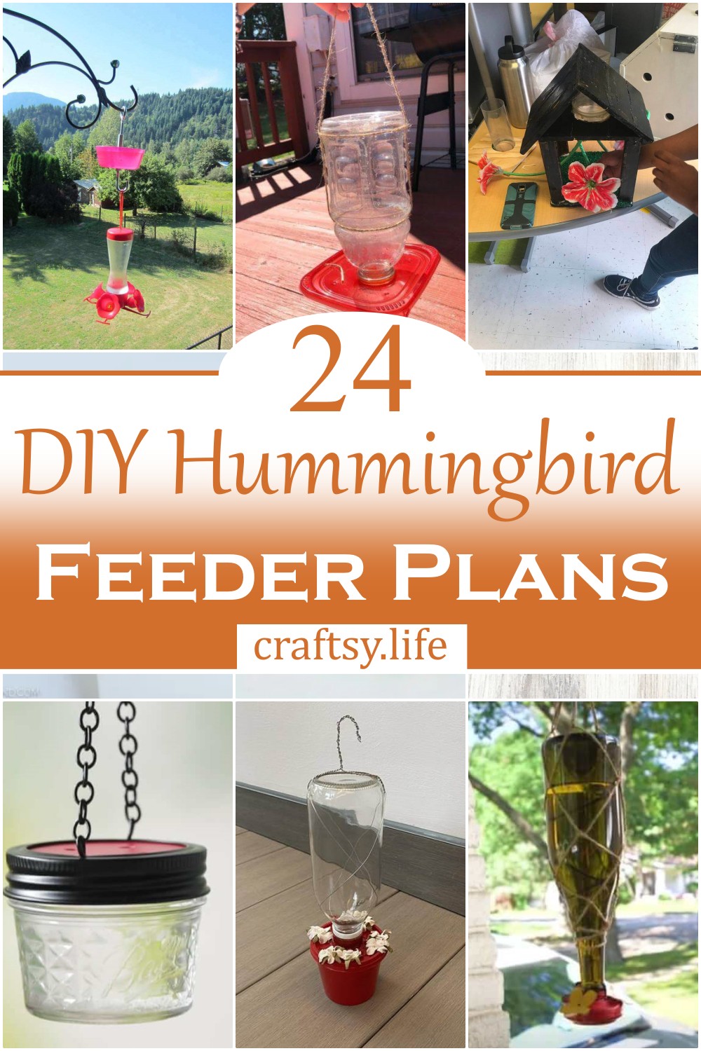 DIY Hummingbird Feeder Plans 1