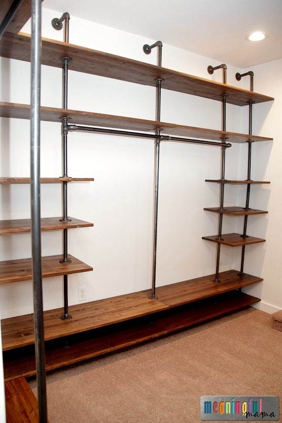 Industrial Pipe Closet