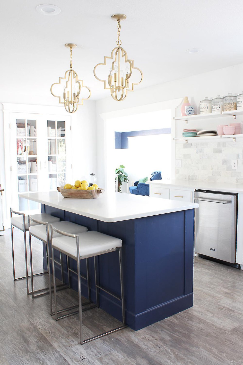 DIY Kitchen Island For Large Family