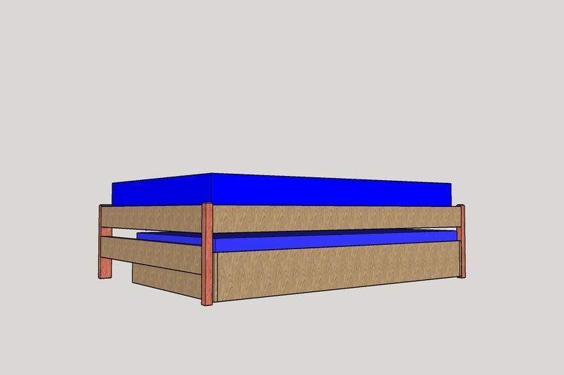 20 Diy Trundle Bed Woodworking Plans Craftsy 