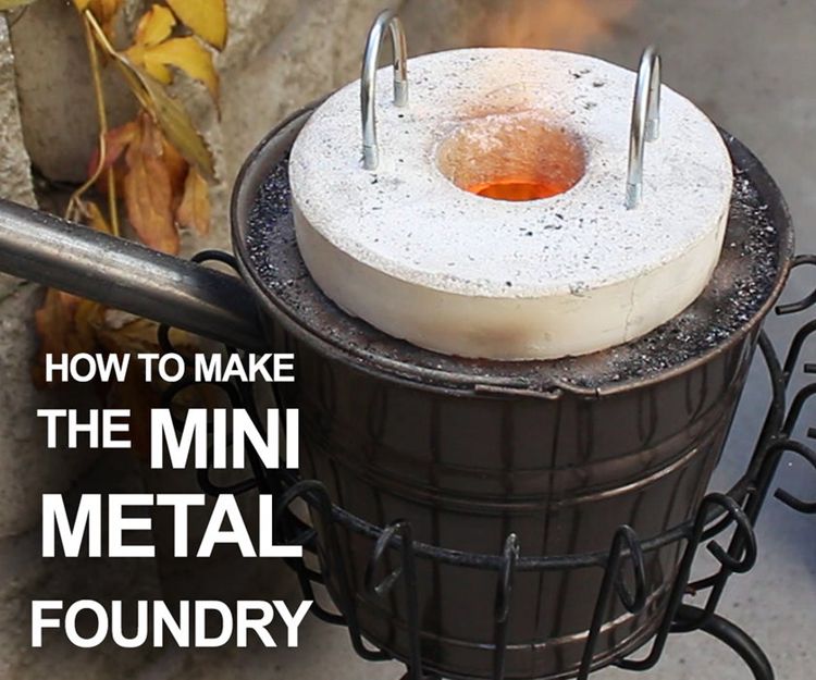 DIY Mini Metal Foundry