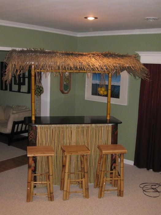 DIY PVC Tiki Bar