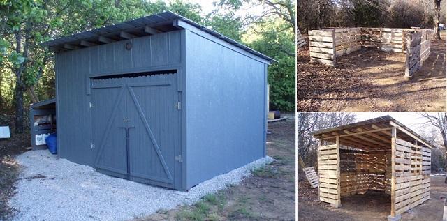 DIY Pallet Shed Project