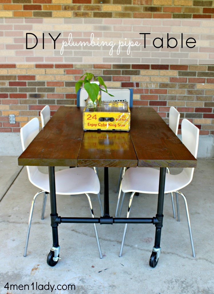 DIY Plumbing Pipe Table