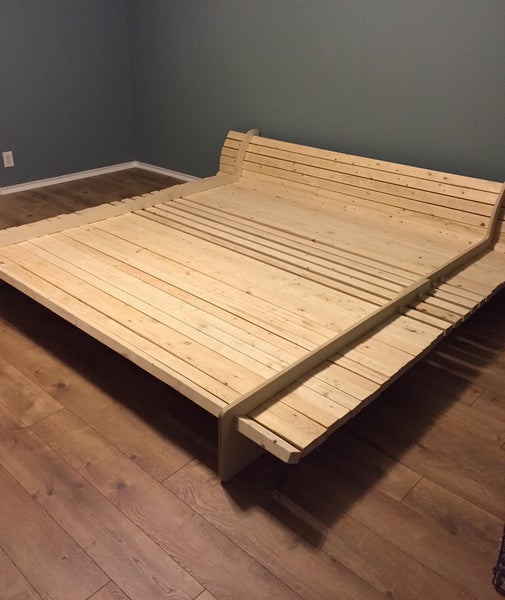 DIY Plywood Sofa Bed