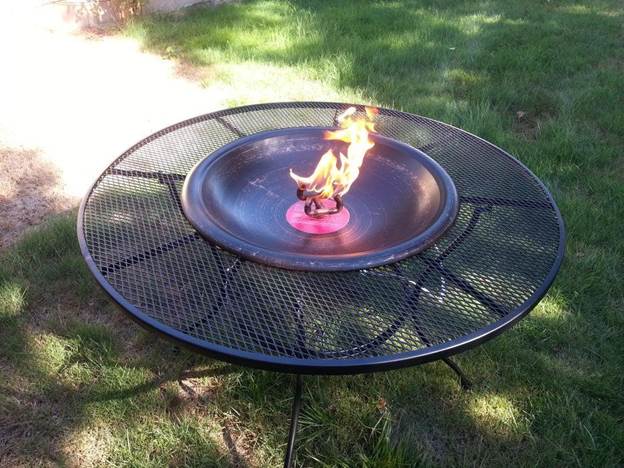 DIY Propane Gas Fire Pit Table
