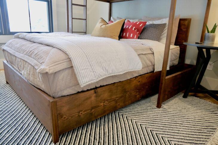 DIY Queen Platform Bed