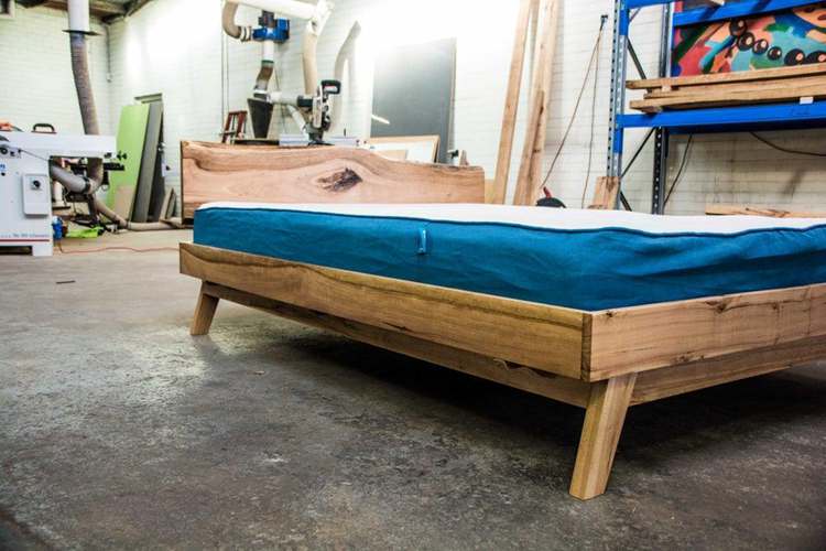 DIY Queen Size Platform Bed