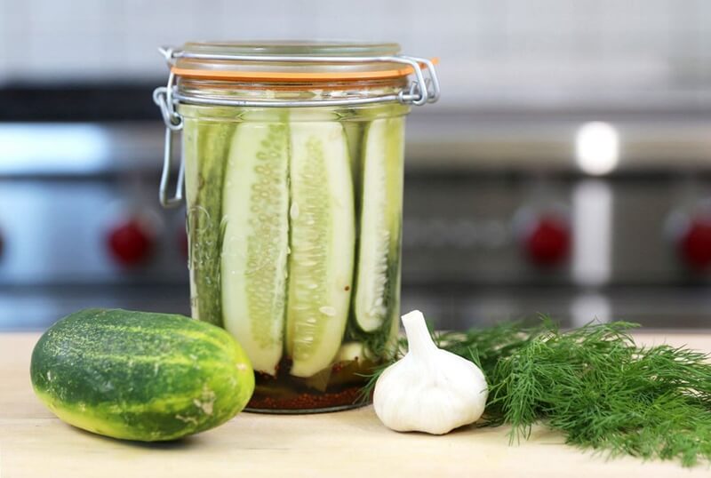 DIY Refrigerator pickles