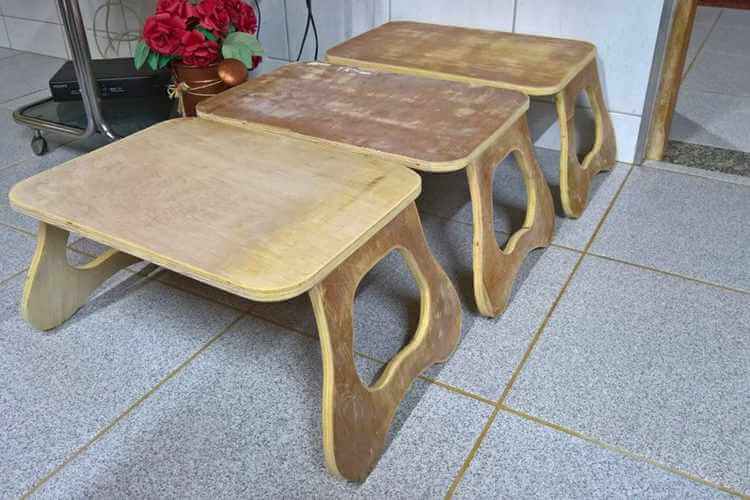 Retractable Wooden Desk