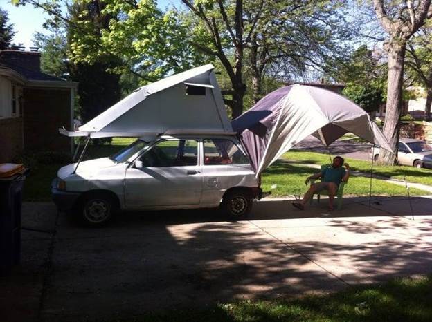 DIY Roof Top Tent