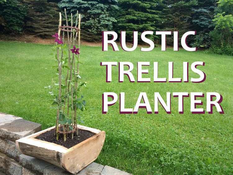 Rustic Tvertical Planter