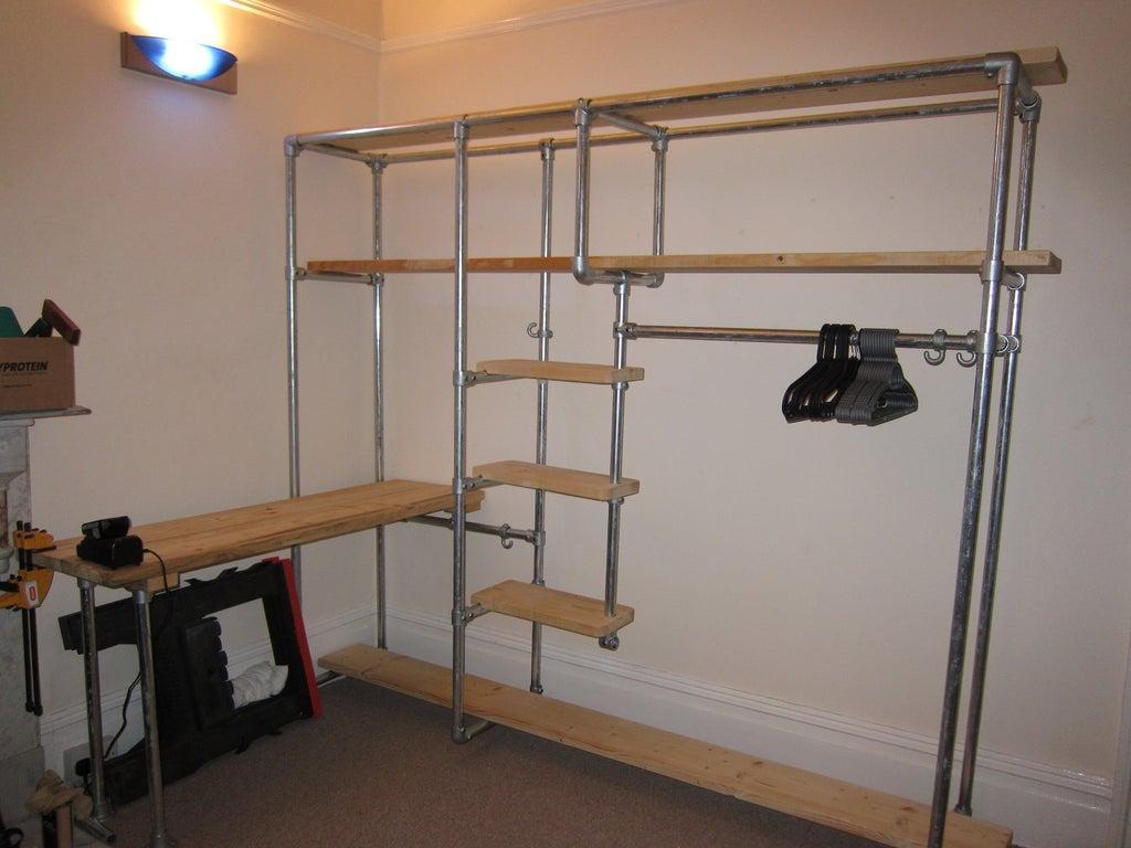 DIY Scaffold Storage System