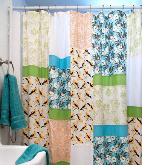 DIY Shower Curtain