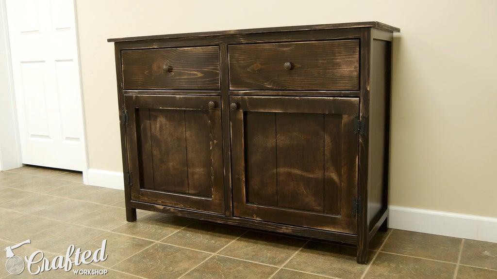 DIY Sideboard/Buffet Cabinet