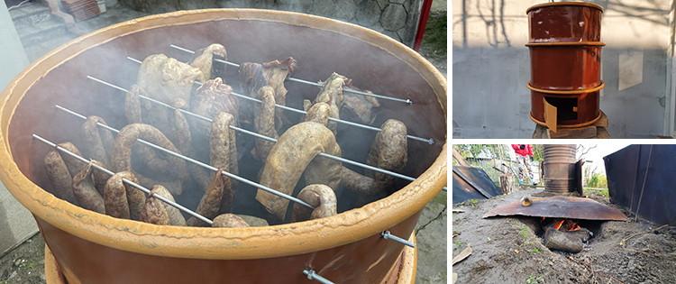 DIY Smokehouse In A Barrell