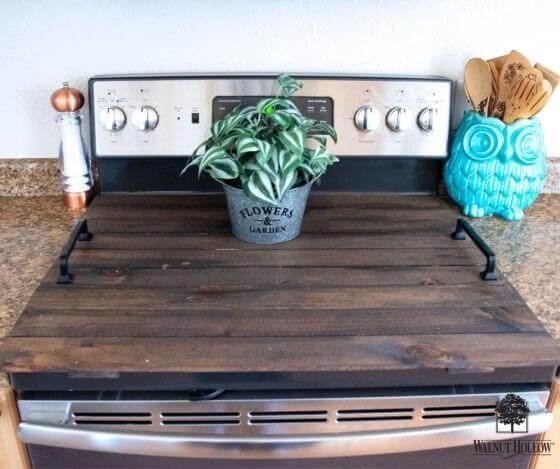 DIY Stove Cover Tray