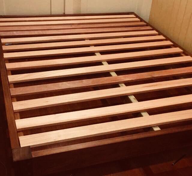 DIY Sturdy Queen Bed