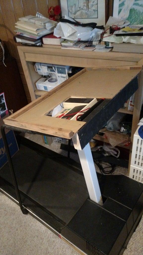 DIY Treadmill Walking Desk