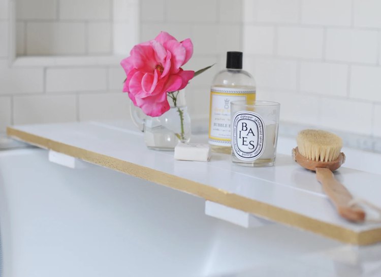 DIY Tub Tray