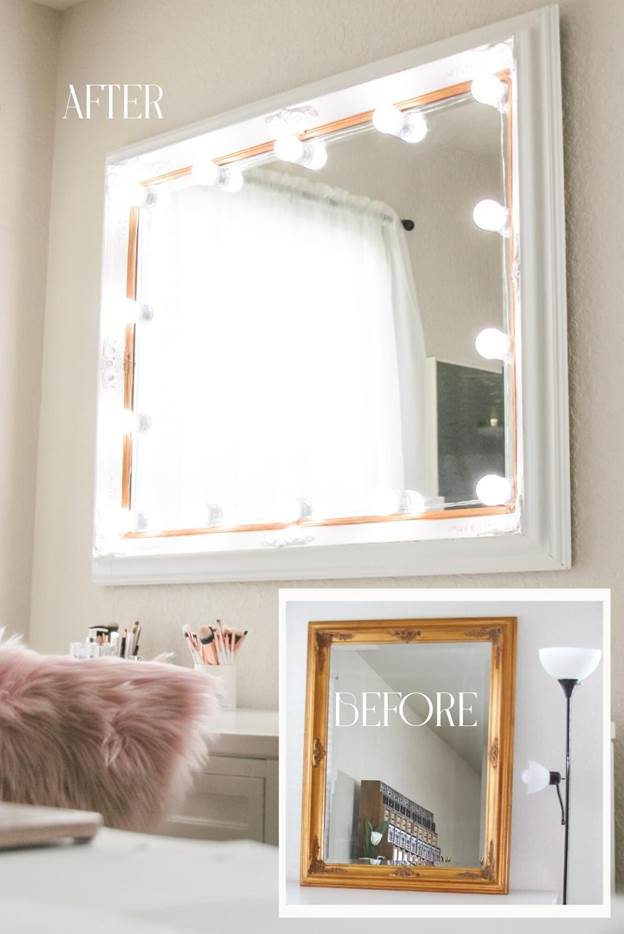 DIY Vanity Mirror