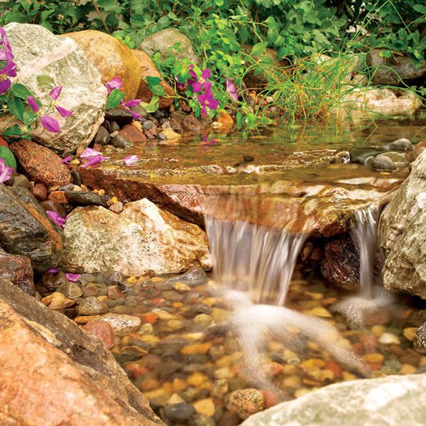 Waterfall for open air space