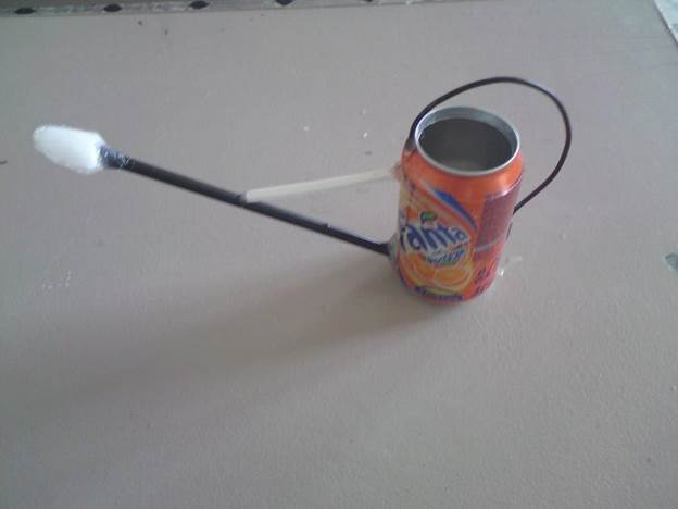 DIY Watering Can From Fanta Can