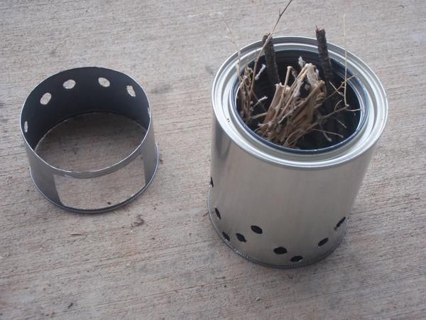 DIY Wood Gas Stove