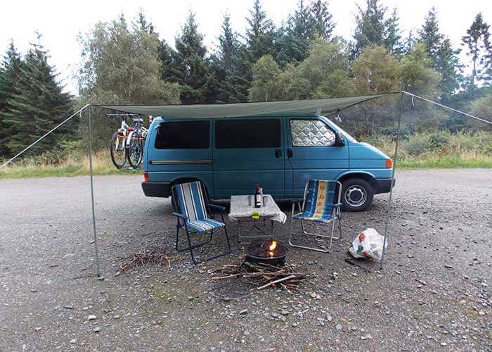 DIY awning for your van