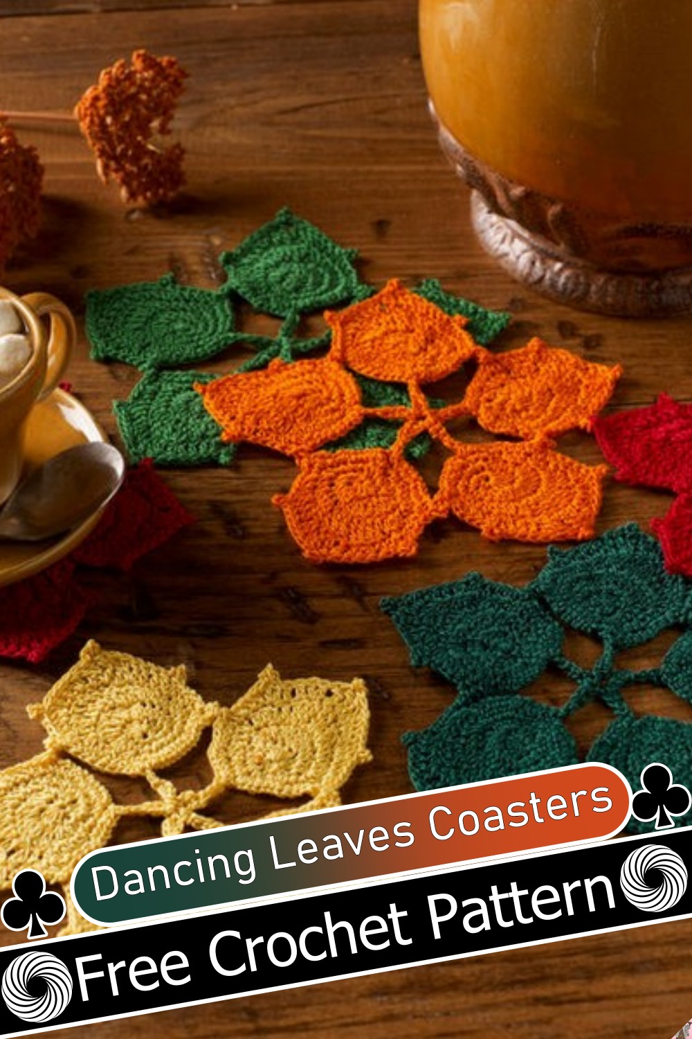 Dancing Leaves Coasters