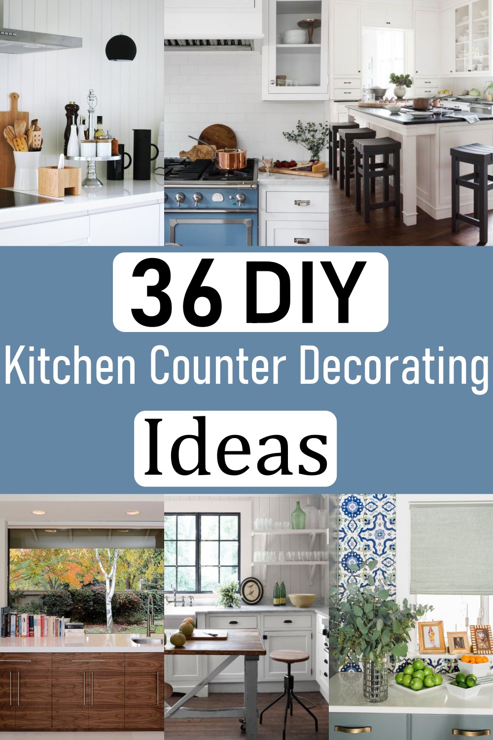 Kitchen Counter Decorating
