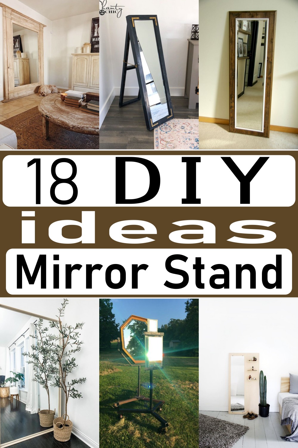 18 DIY Mirror Stand Ideas You Can Make Easily Craftsy