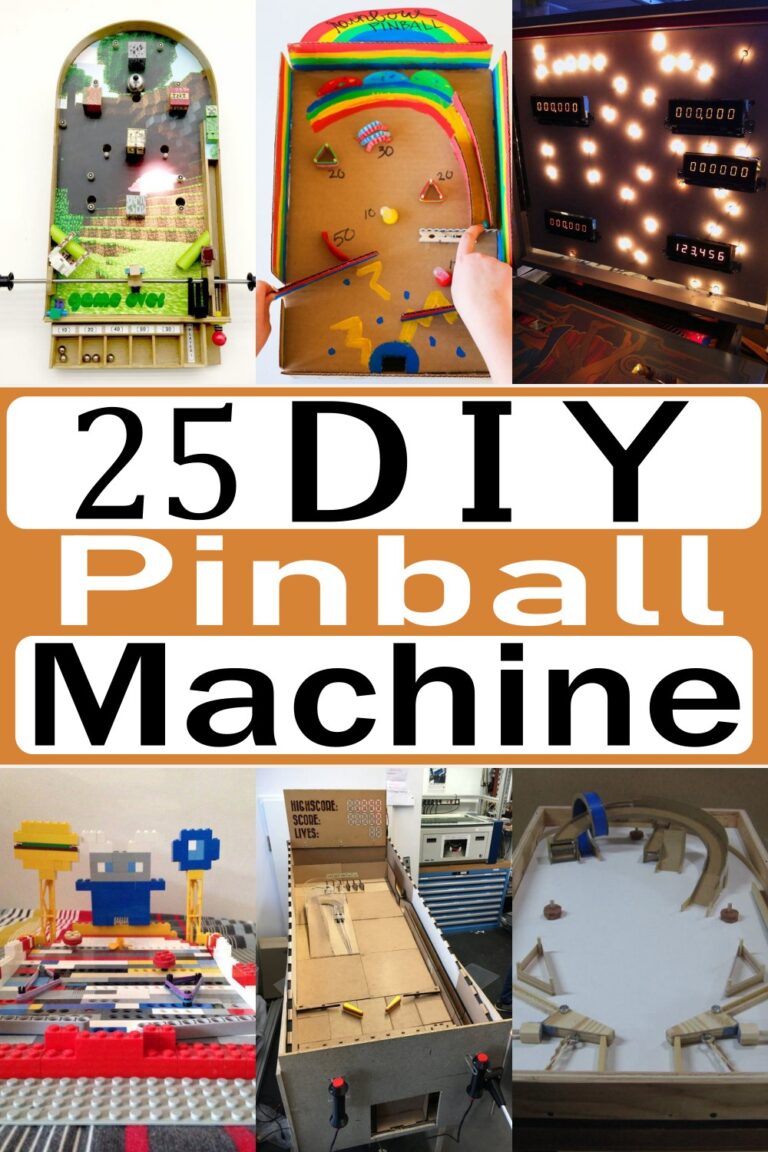 25 DIY Pinball Machine You Can Build Easily