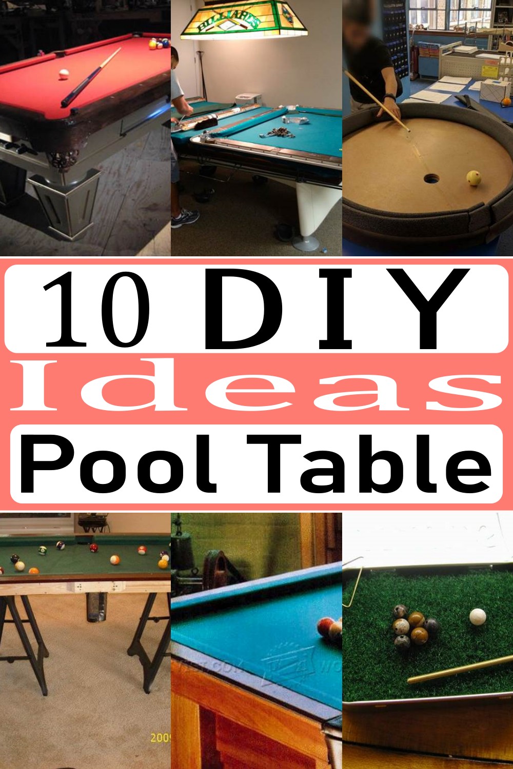 DIY Pool Table Plans You Can Build Easily Craftsy